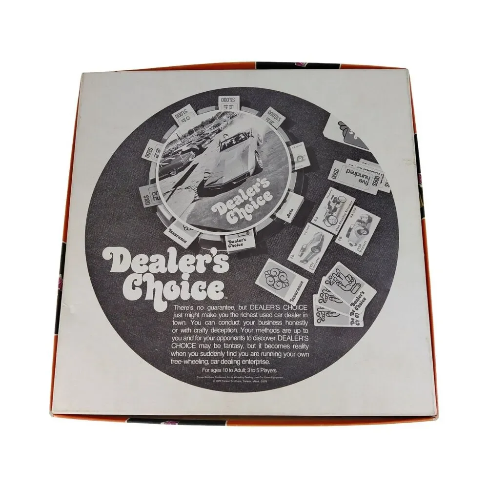 Parker Brothers 1972 parker
